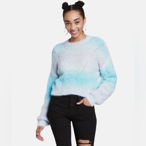 Wild Fable Fuzzy Blue Sweater